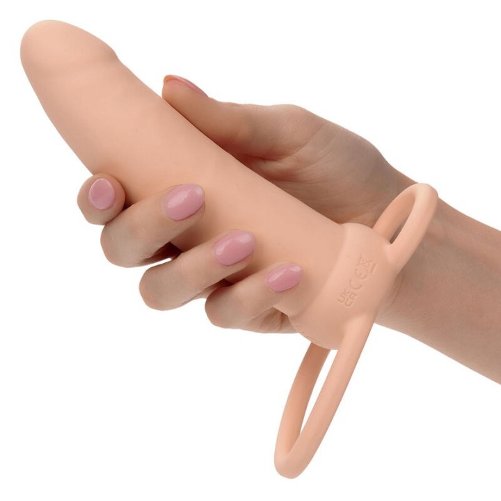 Maxx Thick Dual Penetrator 10 Vibrationen Fleisch von Calexotics | Fesselliebe.de