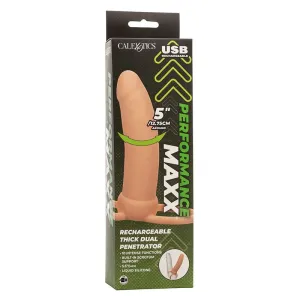Maxx Thick Dual Penetrator 10 Vibrationen Fleisch von Calexotics