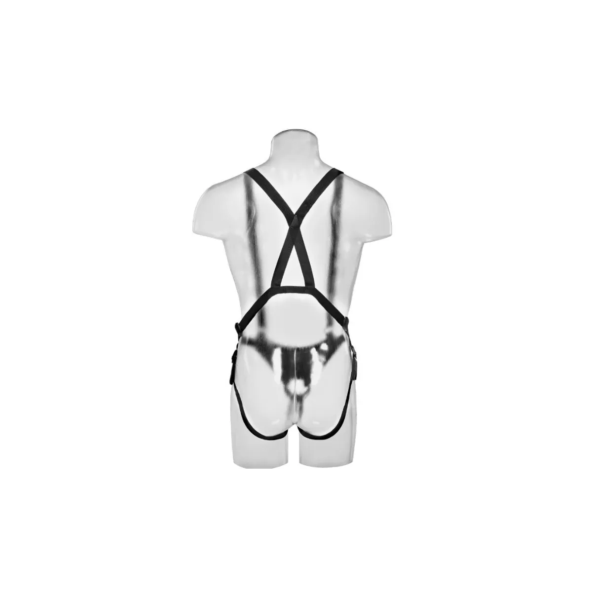 30,5 cm Hollow Strap-On Suspender System - Fleisch von King Cock | Fesselliebe.de
