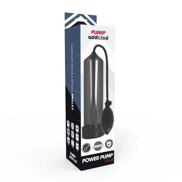 Rx3 Schwarz von Pump Addicted | Fesselliebe.de