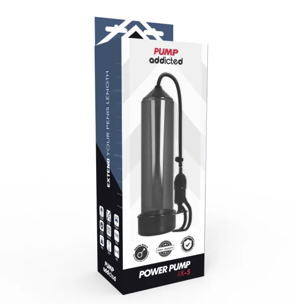 Rx5 Schwarz von Pump Addicted | Fesselliebe.de
