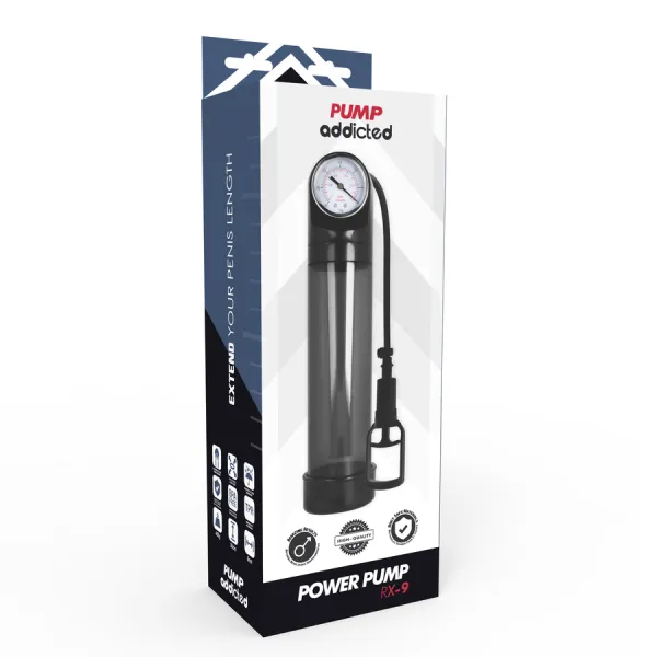 Rx9 Schwarz von Pump Addicted | Fesselliebe.de