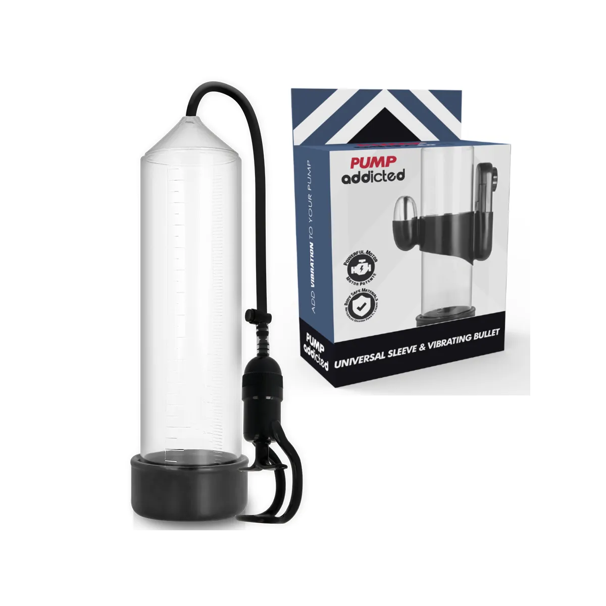 Transparenter Vibrator Rx5 von Pump Addicted | Fesselliebe.de