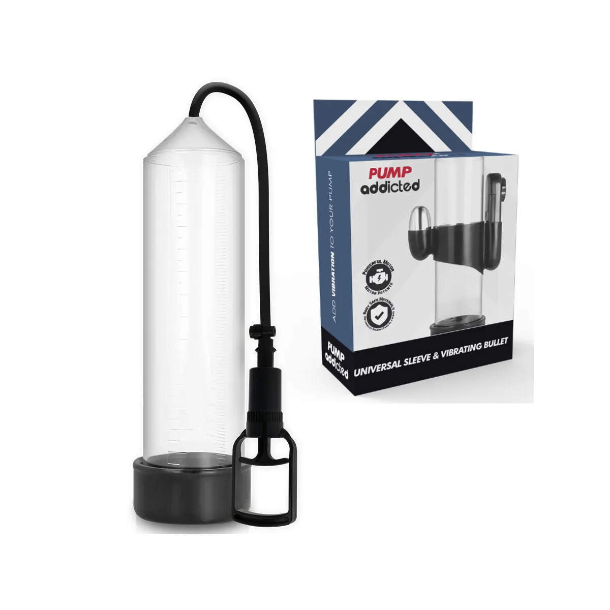 Transparenter Vibrator Rx7 von Pump Addicted | Fesselliebe.de