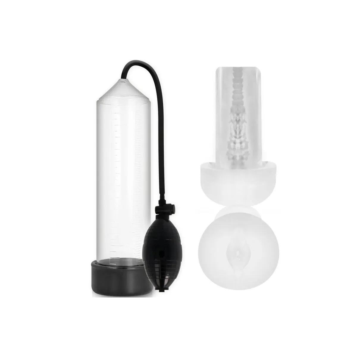 Rx3 Transparent mit Lustigeshülle von Pump Addicted | Fesselliebe.de