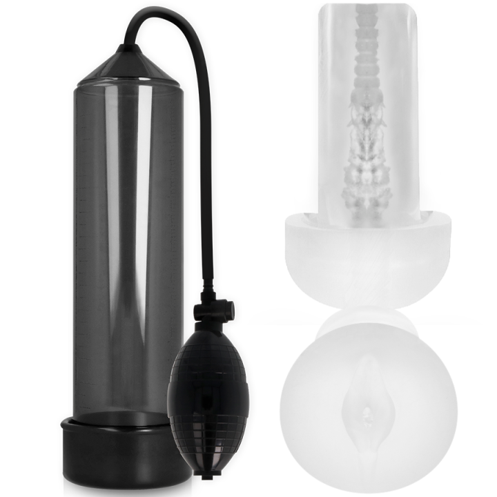 Rx3 Black mit Pleasure Sleeve von Pump Addicted | Fesselliebe.de