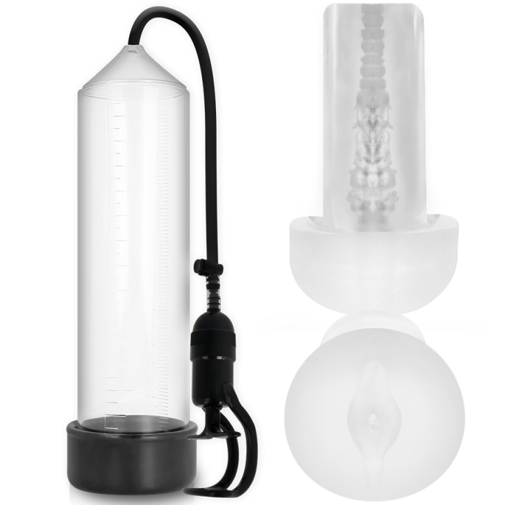 Rx5 Transparent mit Masturbator von Pump Addicted | Fesselliebe.de