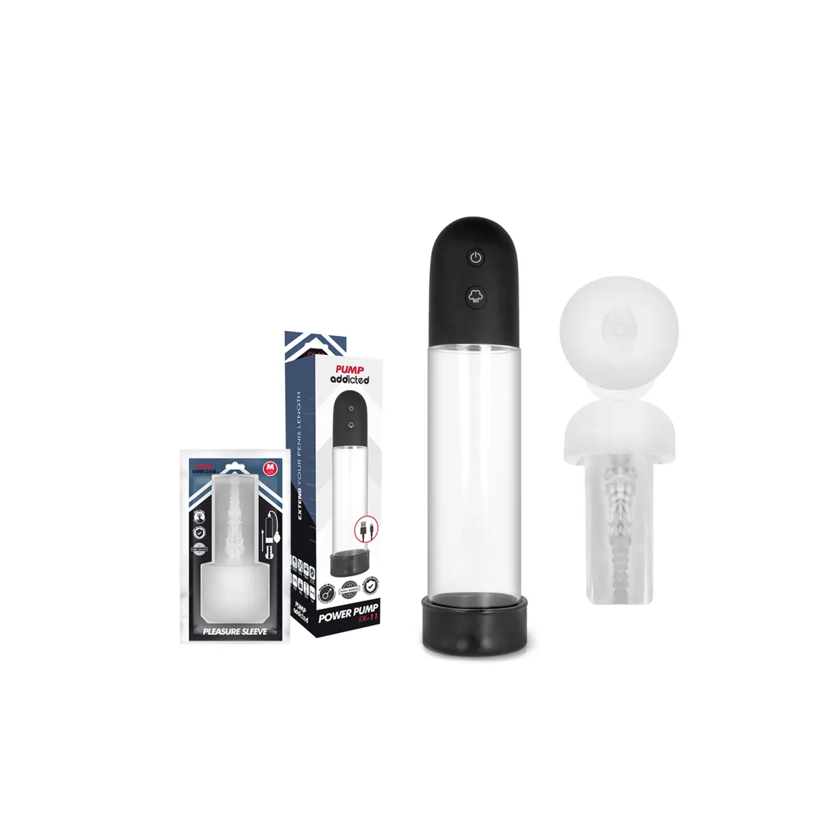 Rx11 Automatik mit Masturbator von Pump Addicted | Fesselliebe.de