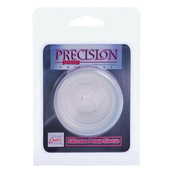 Universelle Pumpenhülse aus Silikon Klar von Calexotics | Fesselliebe.de