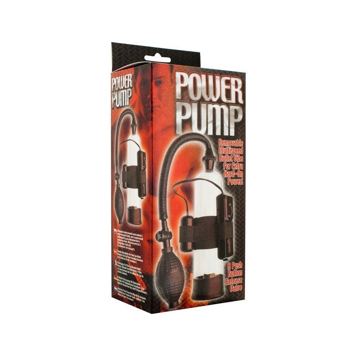 Erektionspumpe für den Penis mit Vibrator von Seven Creations | Fesselliebe.de