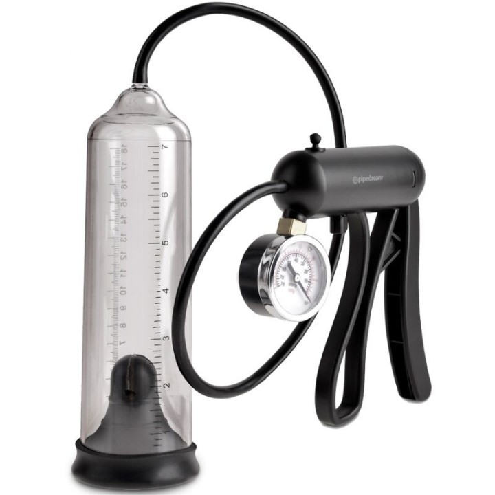 Pro-Gauge Kraftpumpe Transparent von Pump Worx | Fesselliebe.de