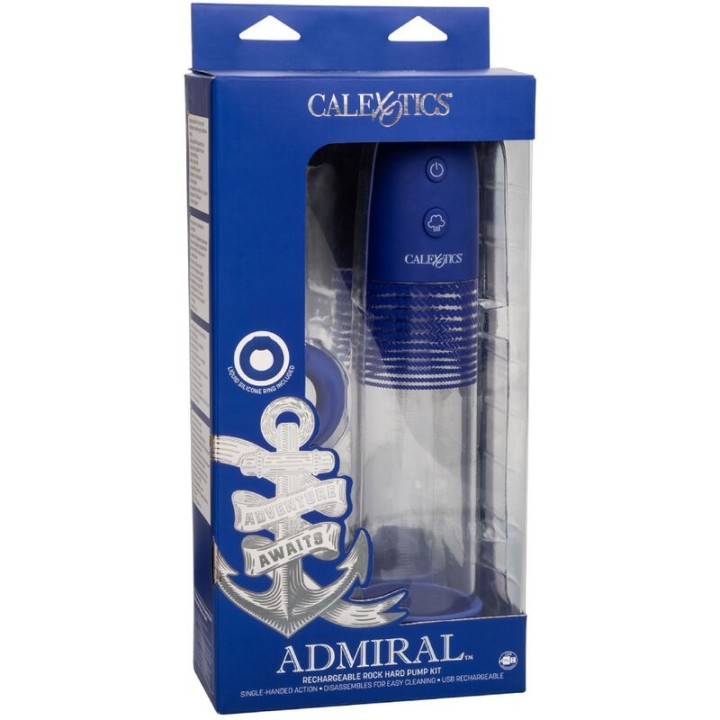 Admiral Erektionspumpen-Kit wiederaufladbar von Calexotics | Fesselliebe.de
