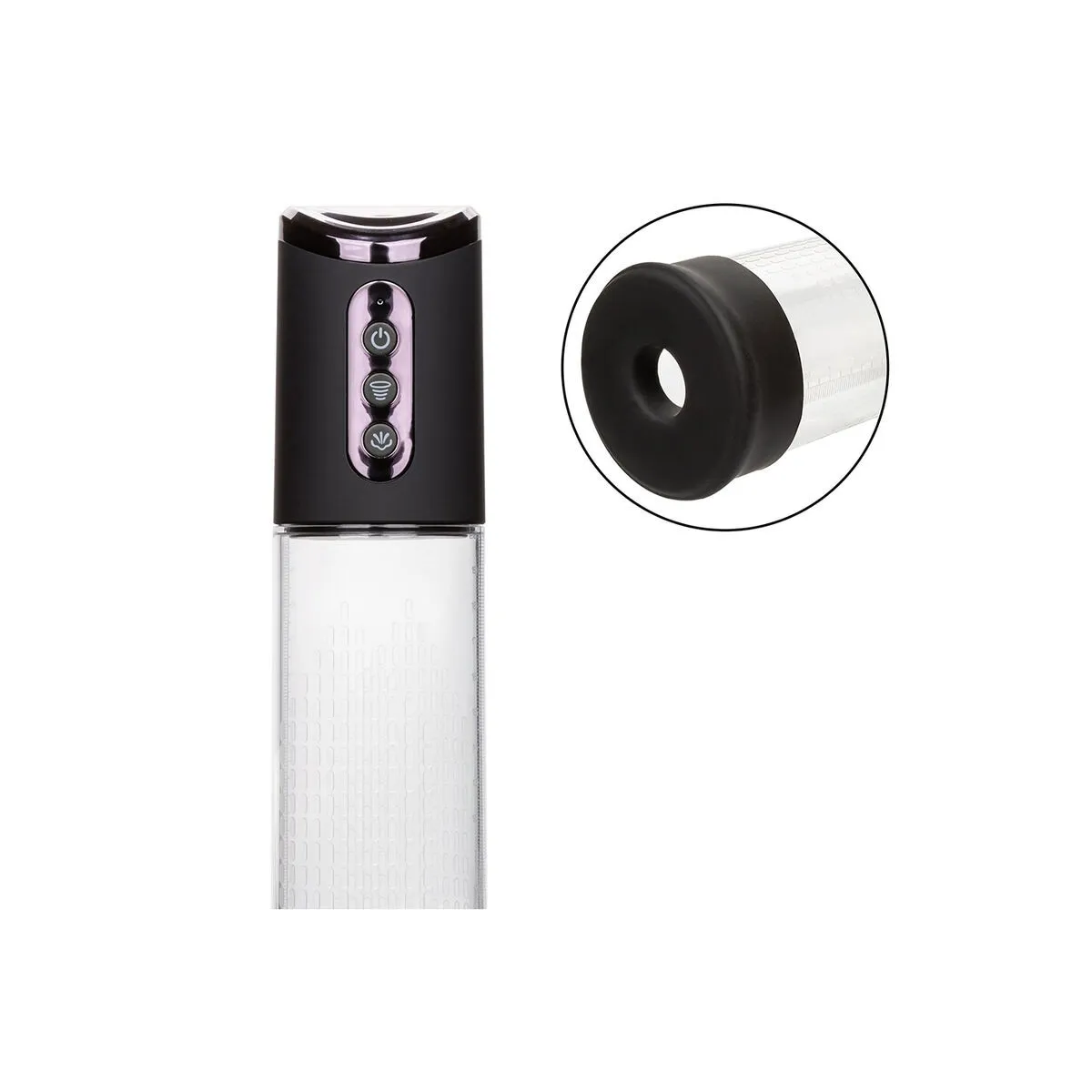 Peak 4-Geschwindigkeits-Saugpumpe Schwarz von Calexotics | Fesselliebe.de