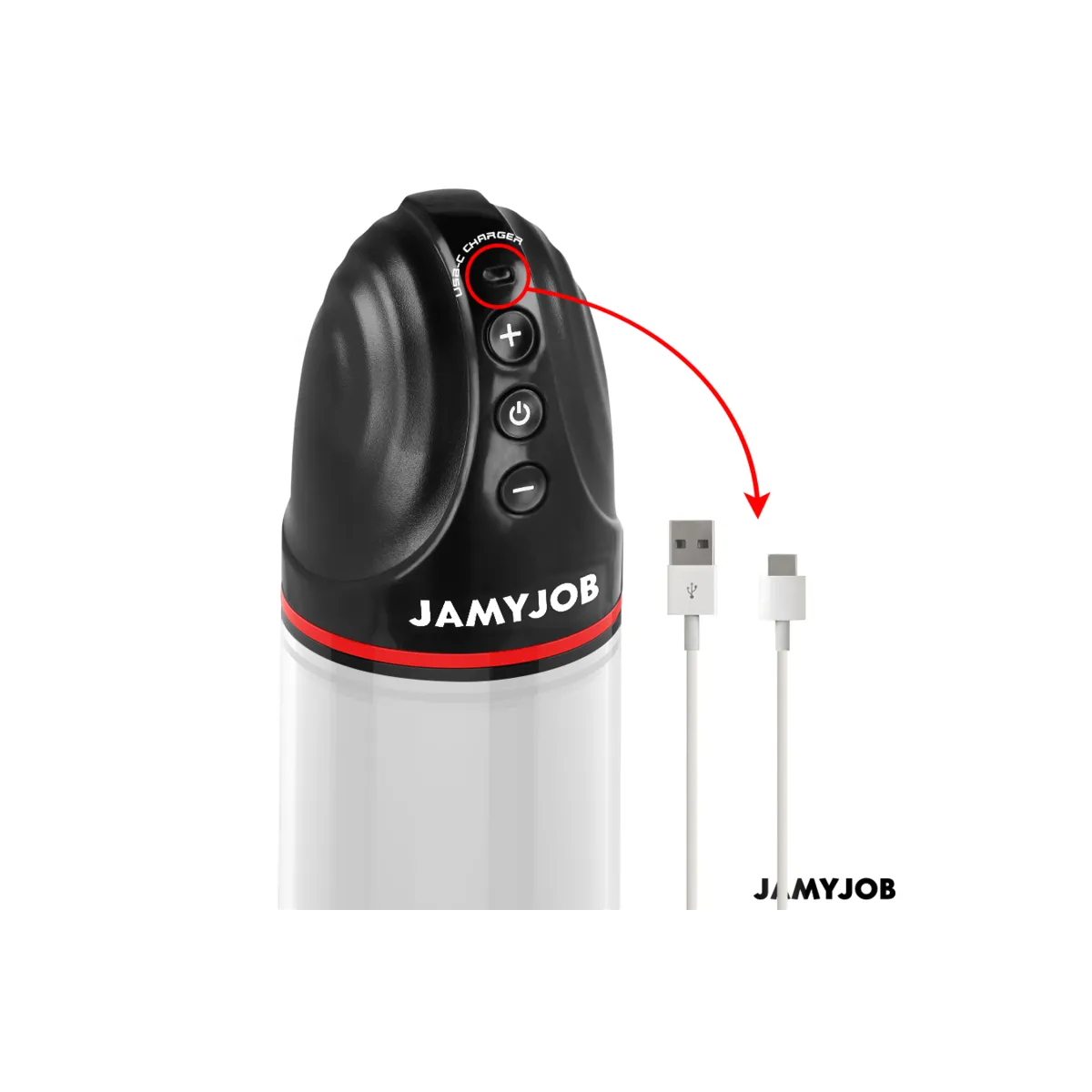 Xpand Automatische Pumpe 3 Saugstufen Grau von Jamyjob | Fesselliebe.de