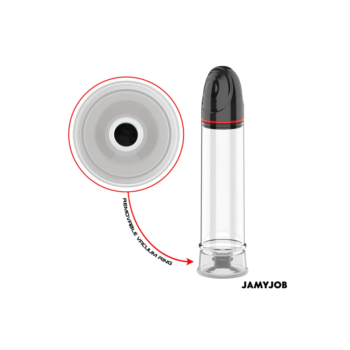 Xpand Automatische Pumpe 3 Saugstufen Grau von Jamyjob | Fesselliebe.de