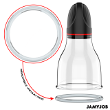Xpand Lite Automatische Hodenpumpe 3 Saugstufen Grau von Jamyjob | Fesselliebe.de