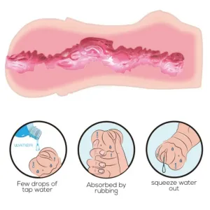 Wasserhaut Vagina-Masturbator von Crazy Bull