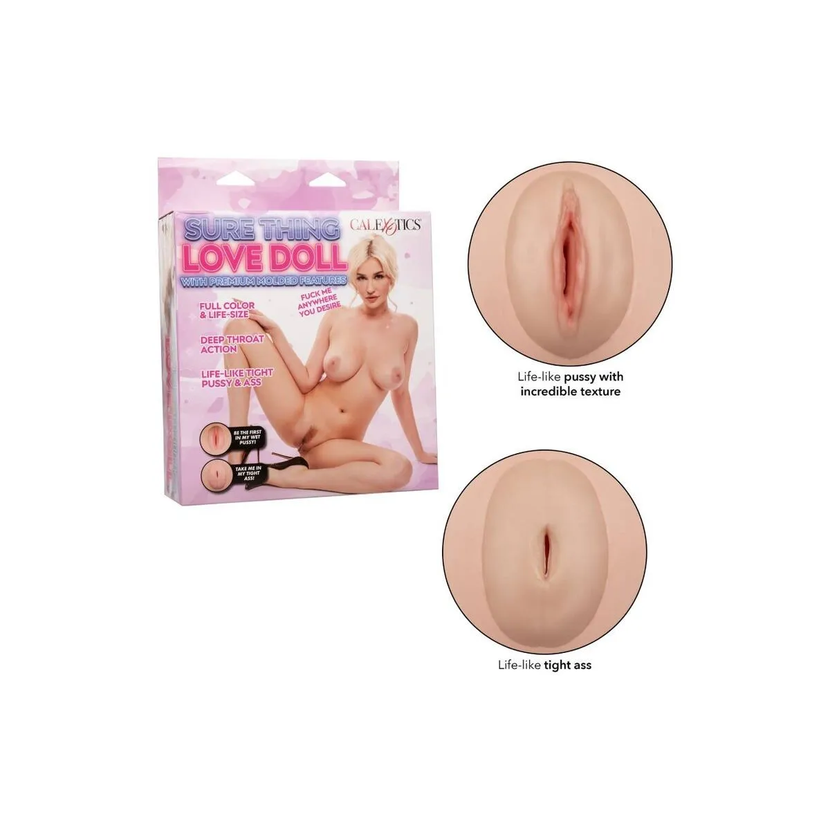 Sure Thing Love Puppe von Calexotics | Fesselliebe.de