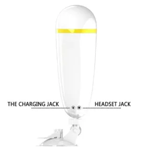 Männlicher Masturbator mit Vibration und Klang Sally von Pretty Love Male