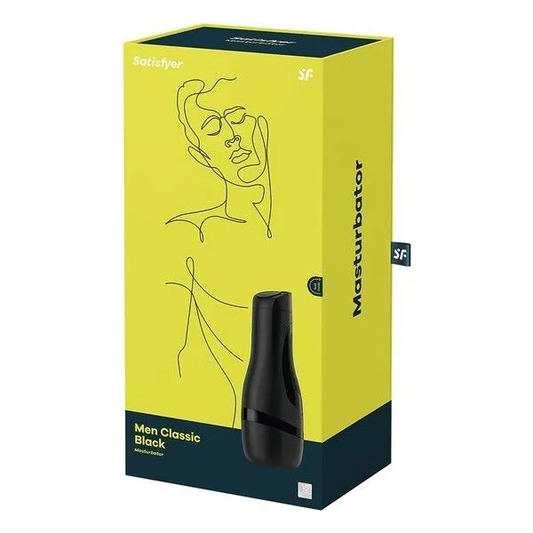 Masturbator Men Classic Schwarz von Satisfyer Men | Fesselliebe.de