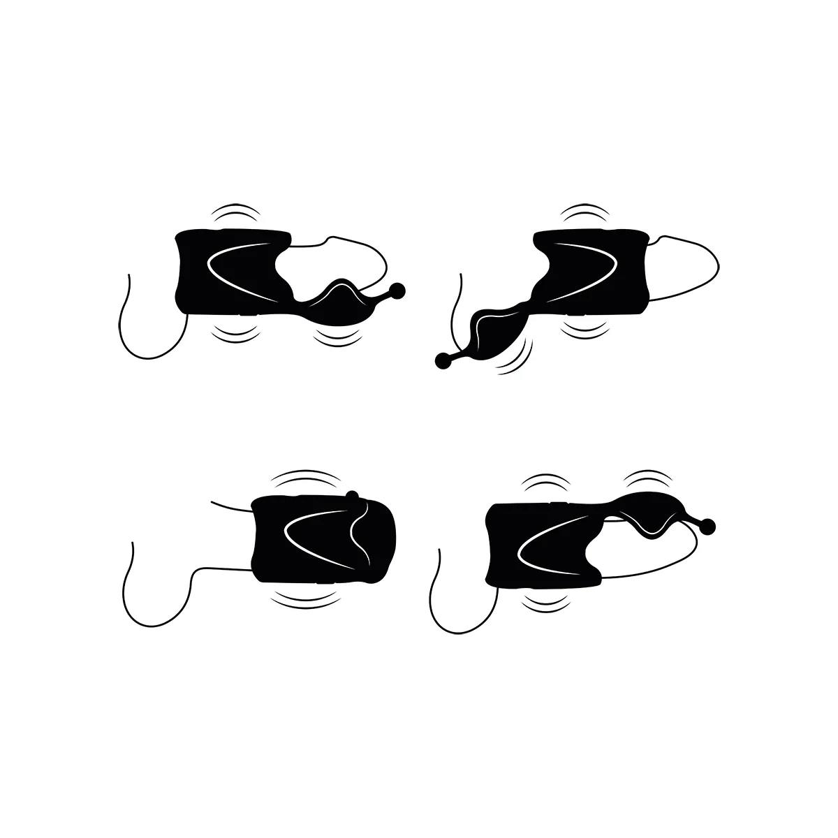 Wiederaufladbarer Head Stroker Masturbator von Jamyjob | Fesselliebe.de