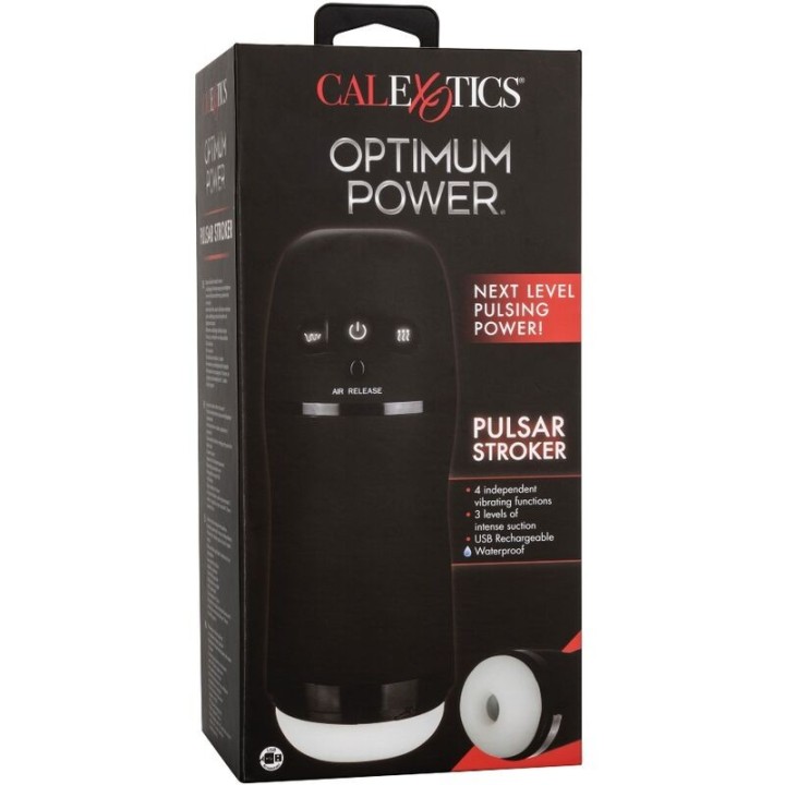 Vibrierender Saugmasturbator mit Optimaler Leistung von Calexotics | Fesselliebe.de