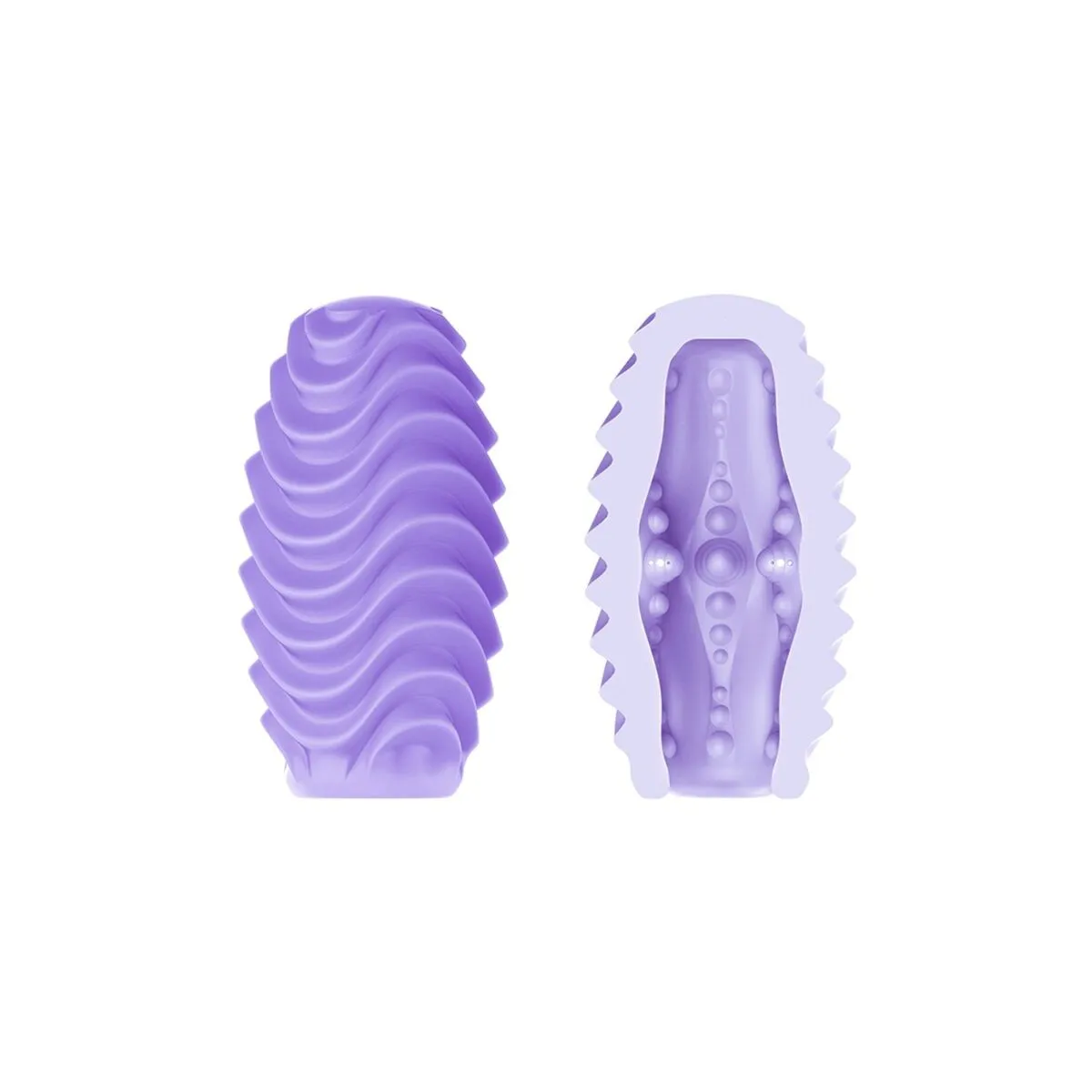 Doppelseitiges Lila Masturbator-Ei von Pretty Love Male | Fesselliebe.de