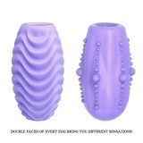 Doppelseitiges Lila Masturbator-Ei von Pretty Love Male | Fesselliebe.de