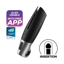 Power Masturbator Schwarz von Satisfyer Men | Fesselliebe.de