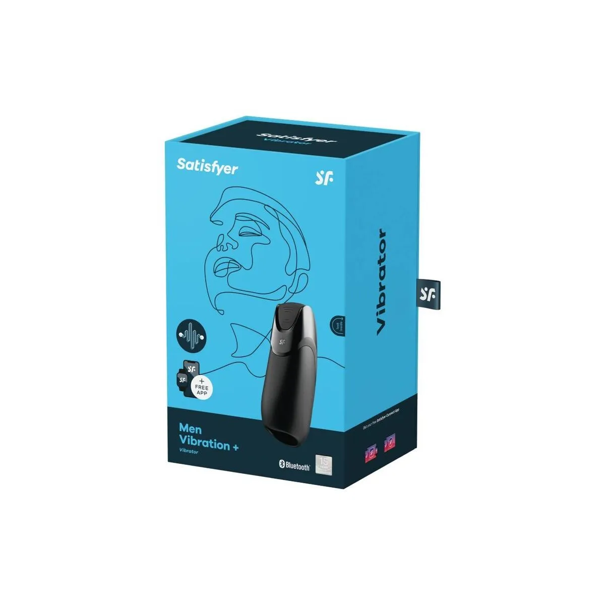 Men Vibration+ Schwarz von Satisfyer Men | Fesselliebe.de