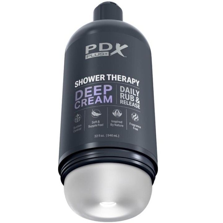 Stroker Masturbator Diskretes Tiefe Creme-Shampoo-Flaschen-Design von Pdx Plus+ | Fesselliebe.de