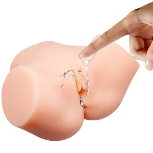 Realistischer Vagina- und Anus-Vibrator Samantha von Crazy Bull