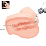 Realistische Vagina- und Anus-Doppelvibration von Crazy Bull | Fesselliebe.de