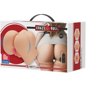 Realistischer Vagina- und Anus-Vibrator Hailey von Crazy Bull