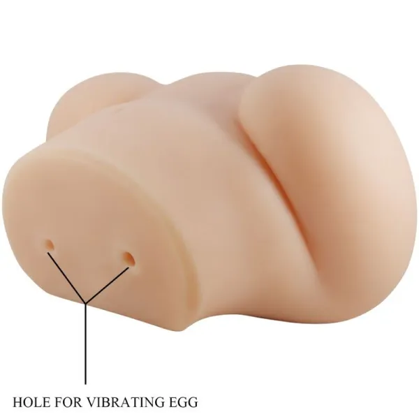 Realistischer Vagina- und Anus-Luna-Vibrator von Crazy Bull | Fesselliebe.de