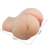 Realistischer Vagina- und Anus-Kylie-Vibrator von Crazy Bull | Fesselliebe.de