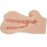 Realistischer Vagina- und Anus-Vibrator Hannah von Crazy Bull | Fesselliebe.de