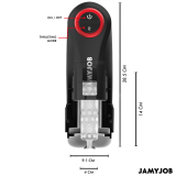 Automatischer Vagina-Masturbator mit Gravity-Funktion, 5 Saugmodi von Jamyjob | Fesselliebe.de
