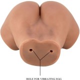 Hailey Vibrator Butt mit Realistischer Vagina und Anus-Fernbedienung von Crazy Bull | Fesselliebe.de