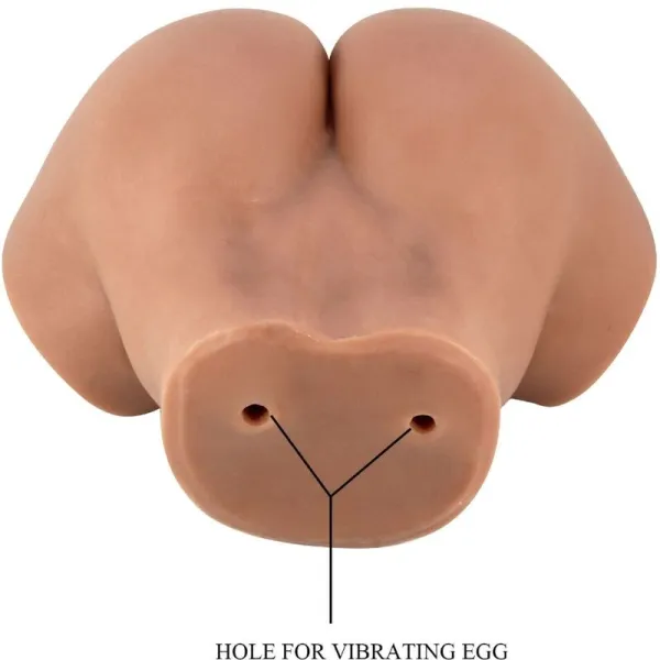 Hailey Vibrator Butt mit Realistischer Vagina und Anus-Fernbedienung von Crazy Bull | Fesselliebe.de