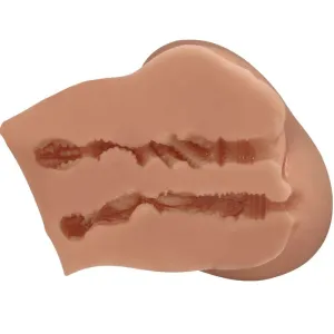 Luna Vibrator Butt mit Realistischer Vagina und Anus-Steuerung mit Fernbedienung von Crazy Bull