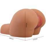 Kylie Ass Vibrator mit Realistischer Vagina- und Anus-Fernbedienung von Crazy Bull | Fesselliebe.de