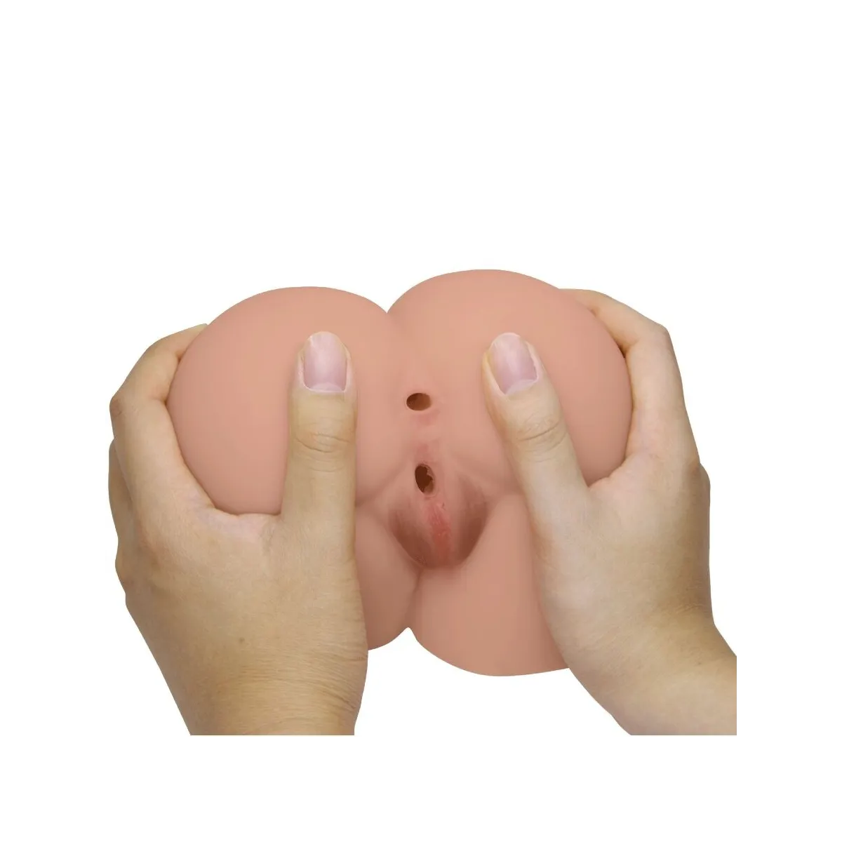 Bernace Ass Vibrator mit Realistischer Vagina und Anus Flesh mit Fernbedienung von Crazy Bull | Fesselliebe.de