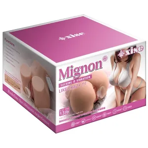 Mignon Realistischer Vagina-Masturbator mit Vibrations- und Saugfunktion Sowie mit Fernbedienung, 6 Kg von Xise