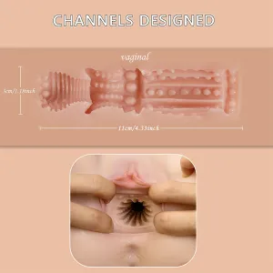 Ethel Realistischer Vagina-Masturbator mit Mehreren Vibrationspositionen von Xise