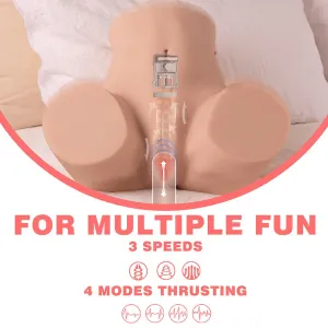 Danae Stossender Realistischer Vagina-Mastubador mit Vibration In Mehreren Positionen von Xise