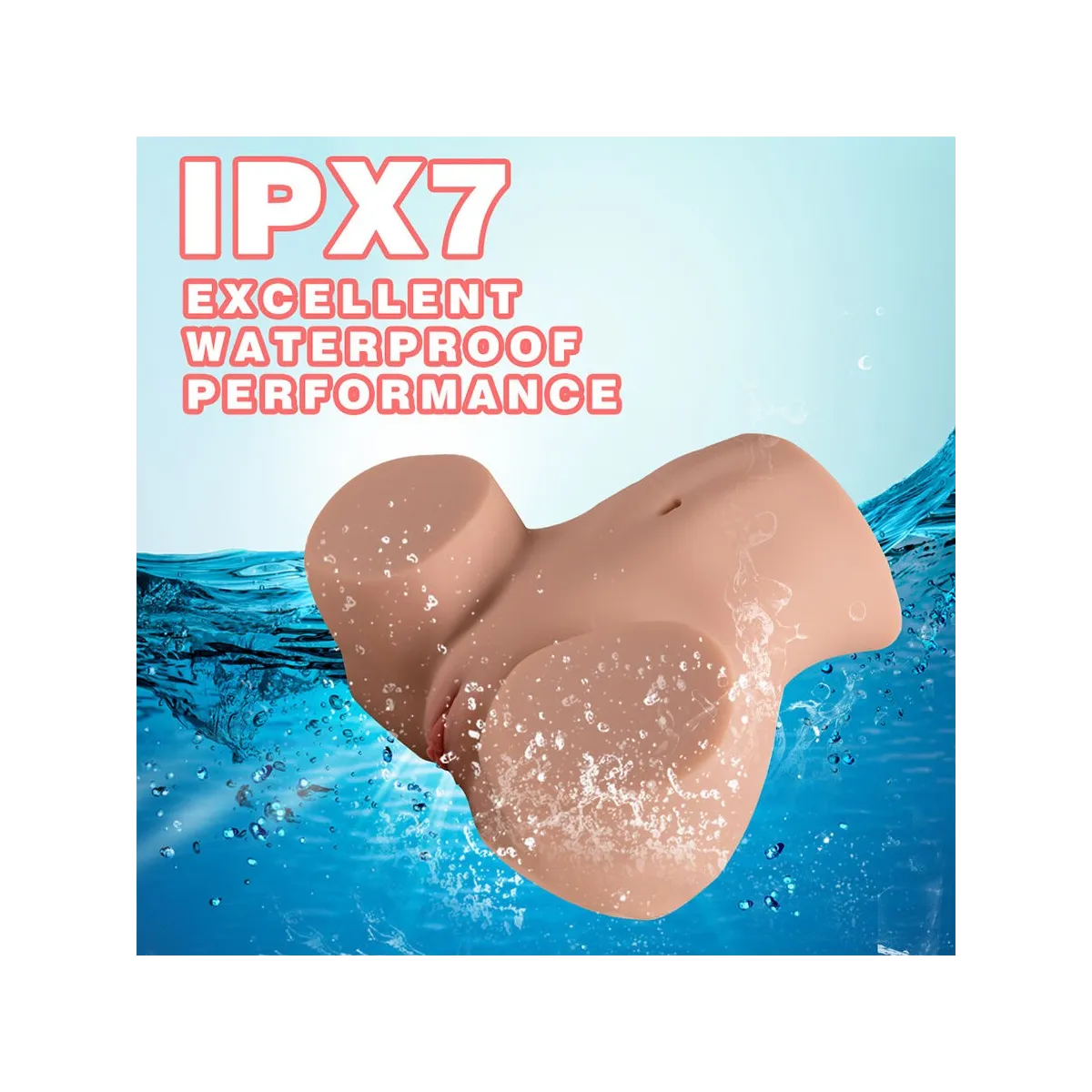 Danae Stossender Realistischer Vagina-Mastubador mit Vibration In Mehreren Positionen von Xise | Fesselliebe.de