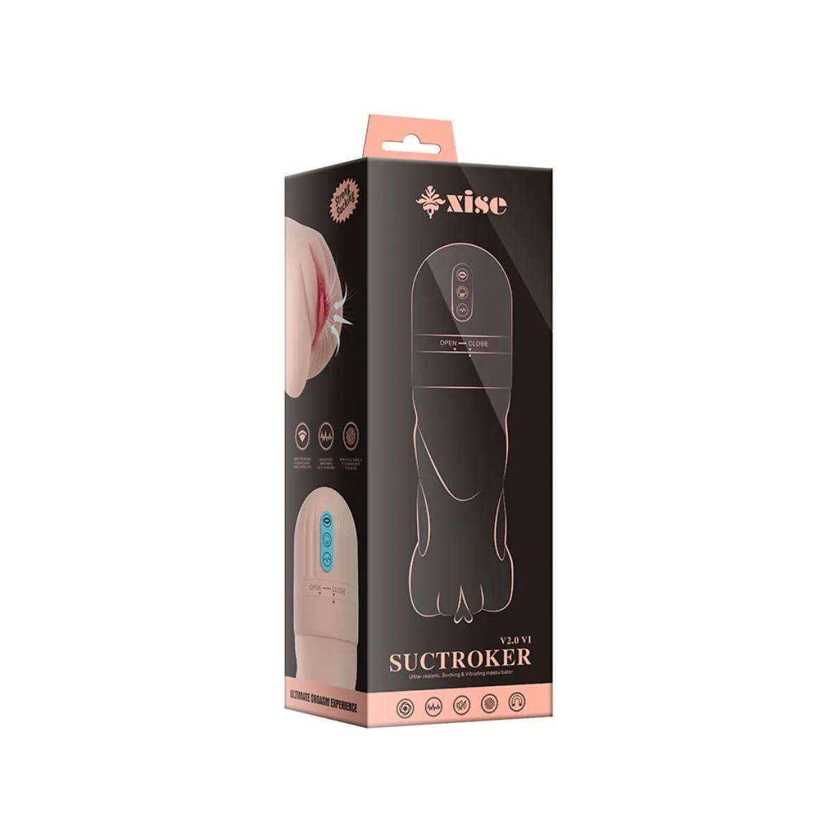 Suctroker V2,0 Vi Vagina-Masturbator mit Vibration von Xise | Fesselliebe.de