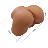 Geriann Realistischer weiblicher Po-Vibrator und Sauger mit Ton 5,5 Kg von Crazy Bull | Fesselliebe.de