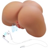 Ilana Realistischer weiblicher Po-Vibrator und Sauger mit Ton 6,8 Kg von Crazy Bull | Fesselliebe.de